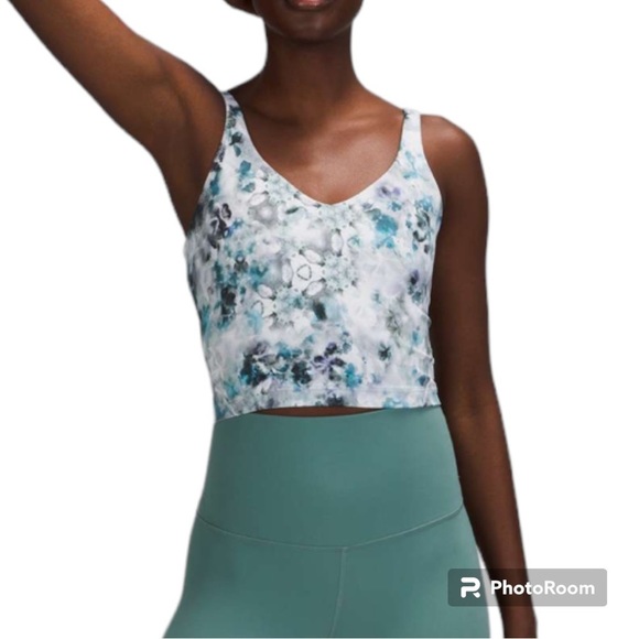 lululemon athletica Tops - Lululemon 2021 Align Tank in Kaleidofloral Multi Women’s Size 12